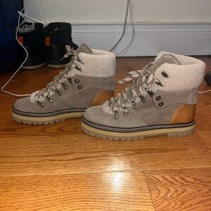 See by Chloe Eilieen Shearling-lined Ankle Boots